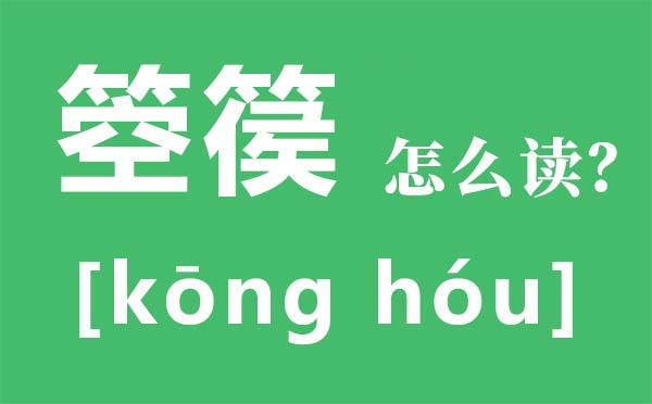 箜篌怎样读,箜篌是甚么意义,箜篌与竖琴的辨别