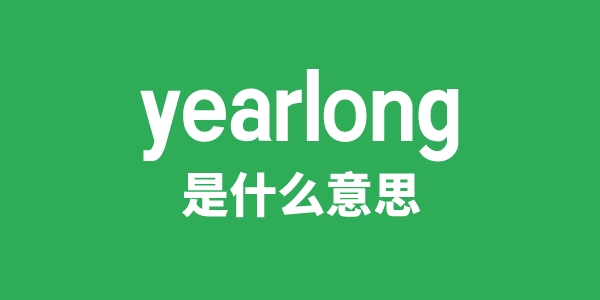 yearlong是甚么意义