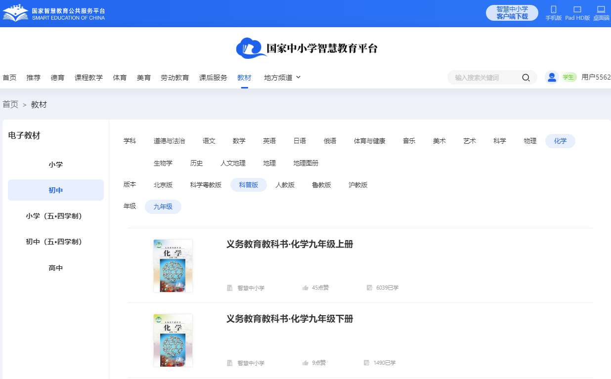 科普版九年级下册化学电子讲义讲义（PDF电子版）