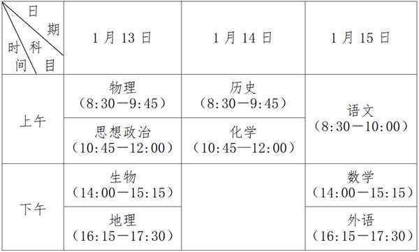 江苏小高考时辰2024详细时辰支配表
