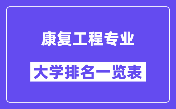 天下病愈工程专业大学排名一览表（最新排行榜）