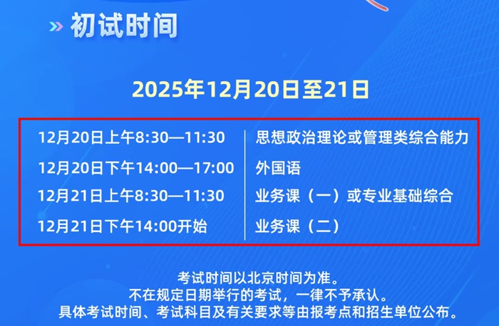 2026年天下各省市研讨生测验时辰支配一览表