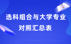 2026高考20种选科组合与大学专