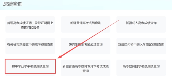 新疆教导测验院官网2026中考绩绩查问进口（//www.xjzk.gov.cn/）